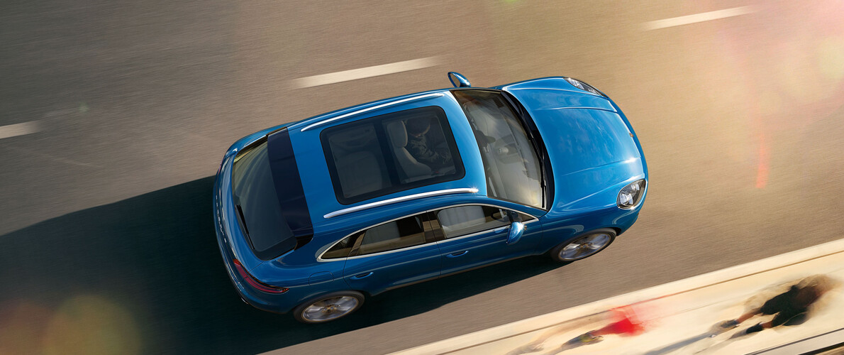 Porsche Macan с панорамной крышей