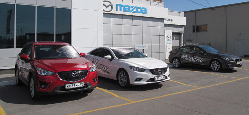 Автомир Mazda, Архангельск, ул. Стрелковая, 21